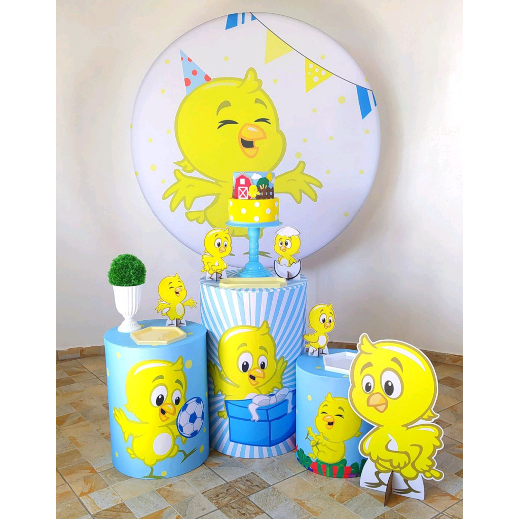 Pintinho Amarelinho - Kit 1 - Creare Decorações 