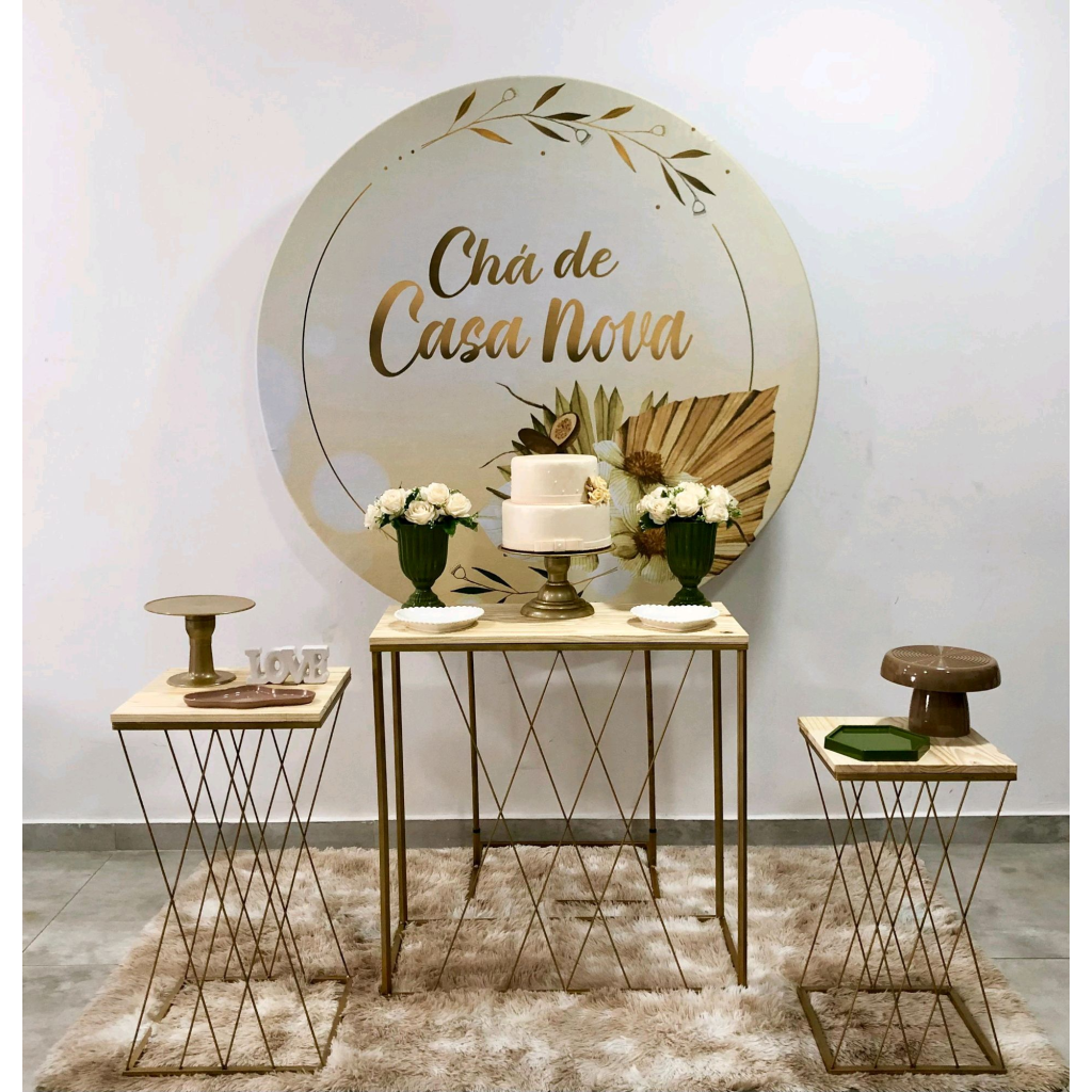 Chá de Casa Nova Oliva - Kit 2 - Creare Decorações 