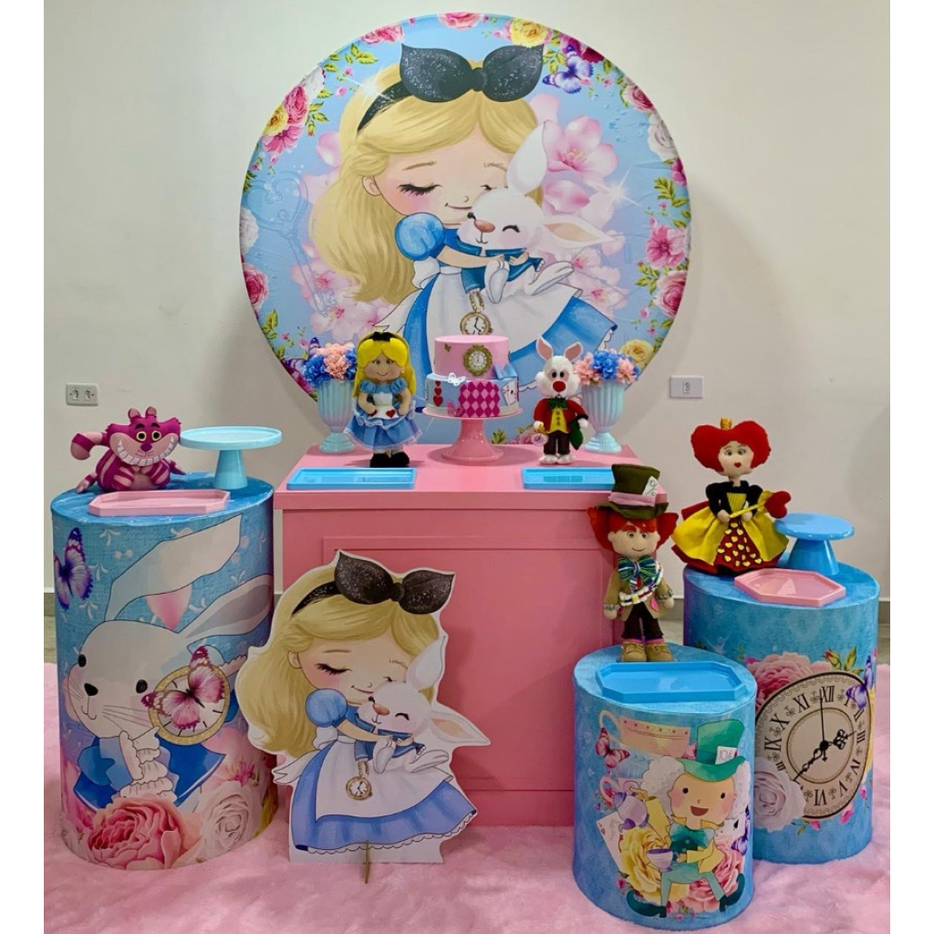 Alice No País das Maravilhas - Kit 2 - Creare Decorações 