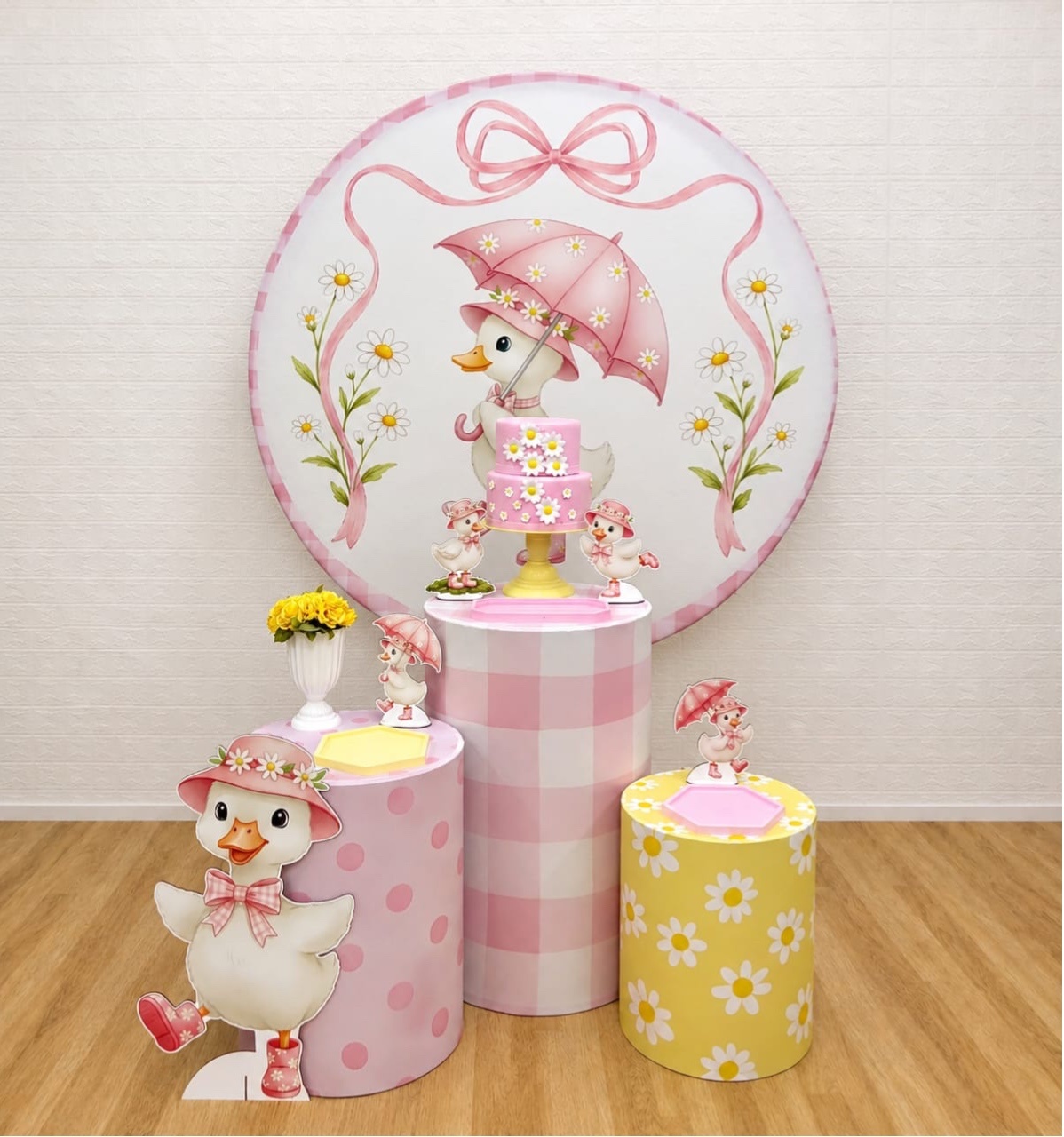 Patinha Rosa - Kit 1 - Creare Decorações 