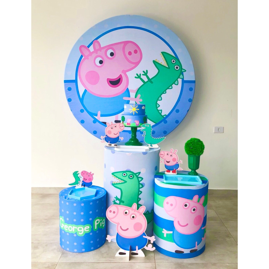 George Pig - Kit 1 - Creare Decorações 