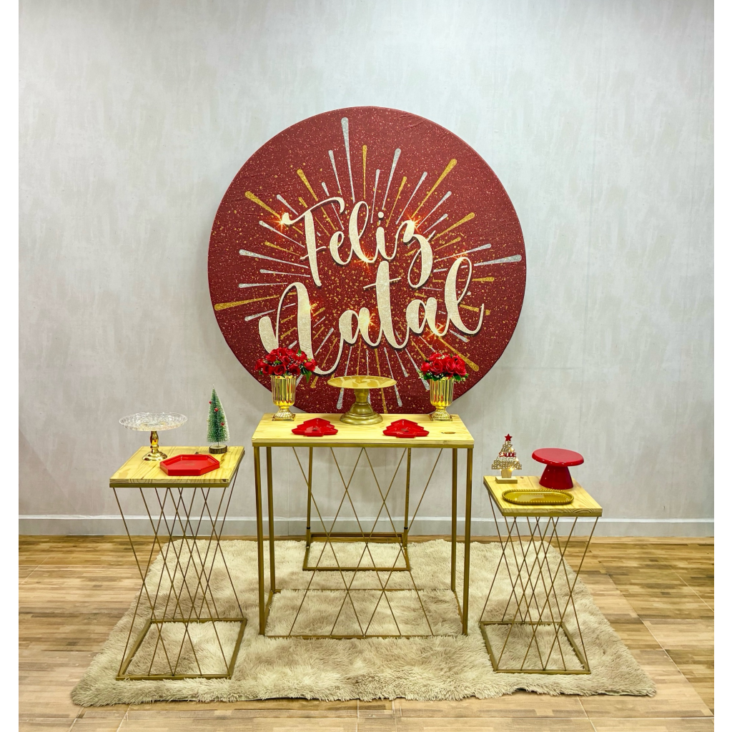 Feliz Natal Vermelho - Creare Decorações 