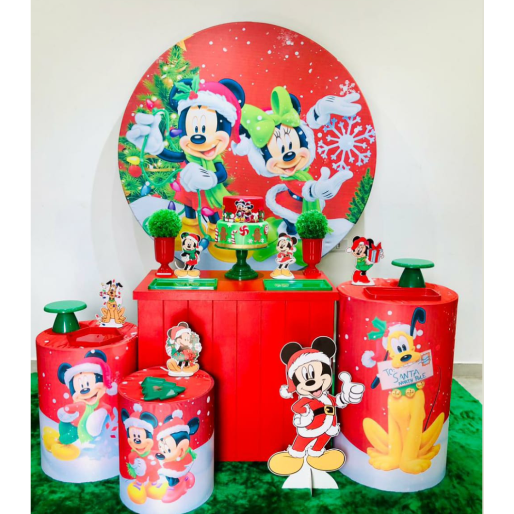 Natal Do Mickey - Kit 2 - Creare Decorações 