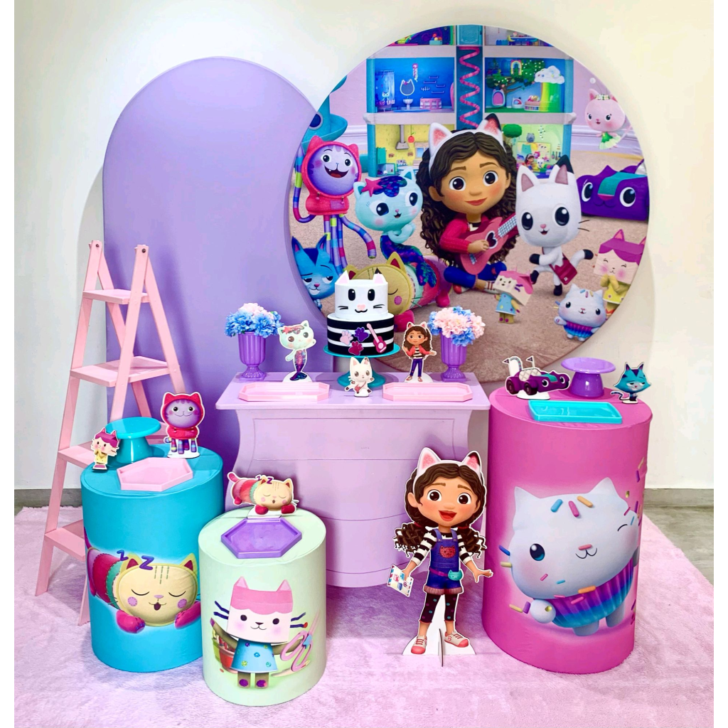 A Casa Mágica da Gabby Kit 3 - Creare Decorações 