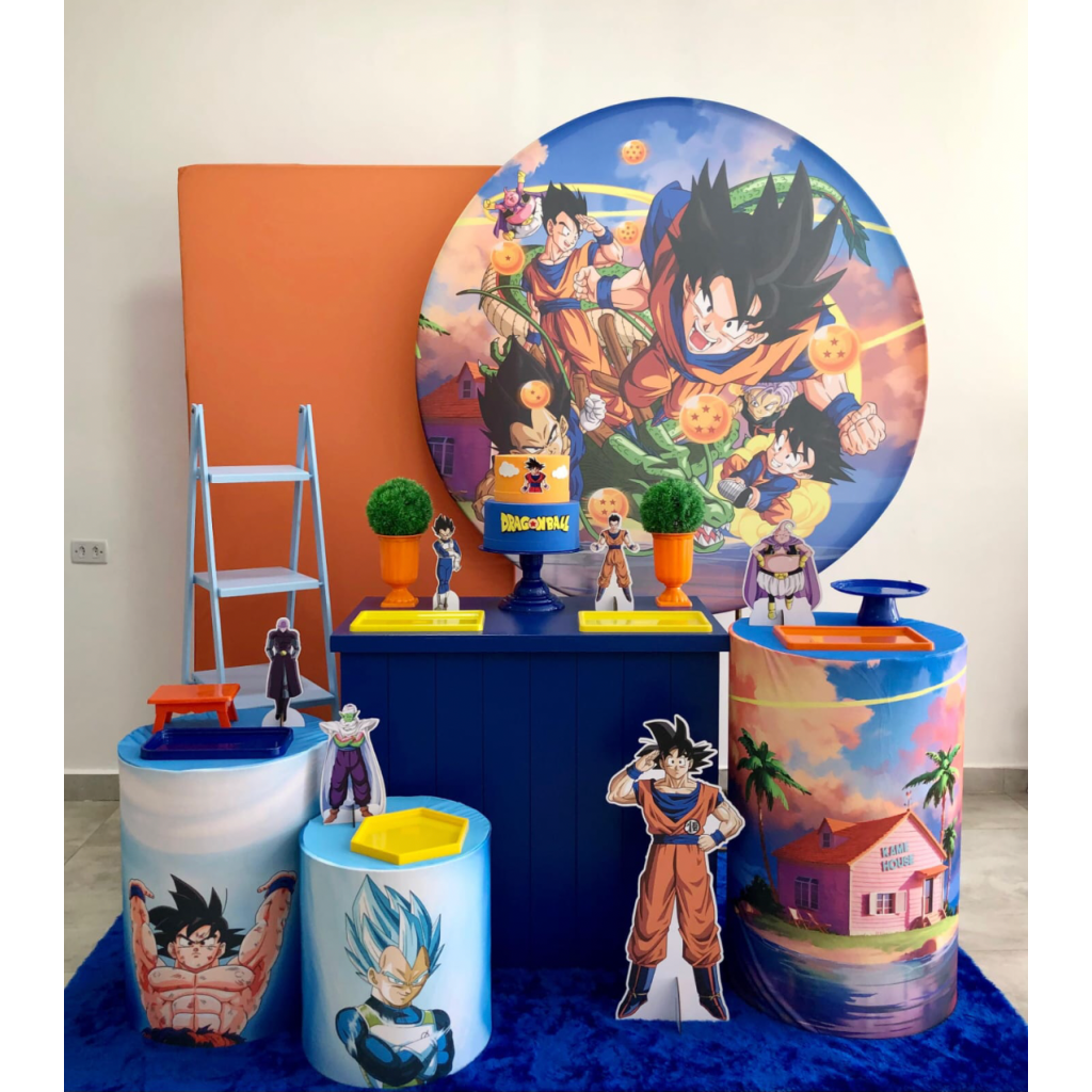 Dragon Ball - Kit 3 - Creare Decorações 