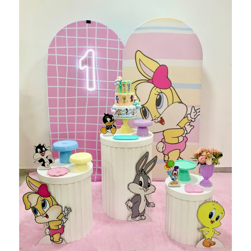 Baby Looney Tunes Menina - Composição 1 - Creare Decorações 