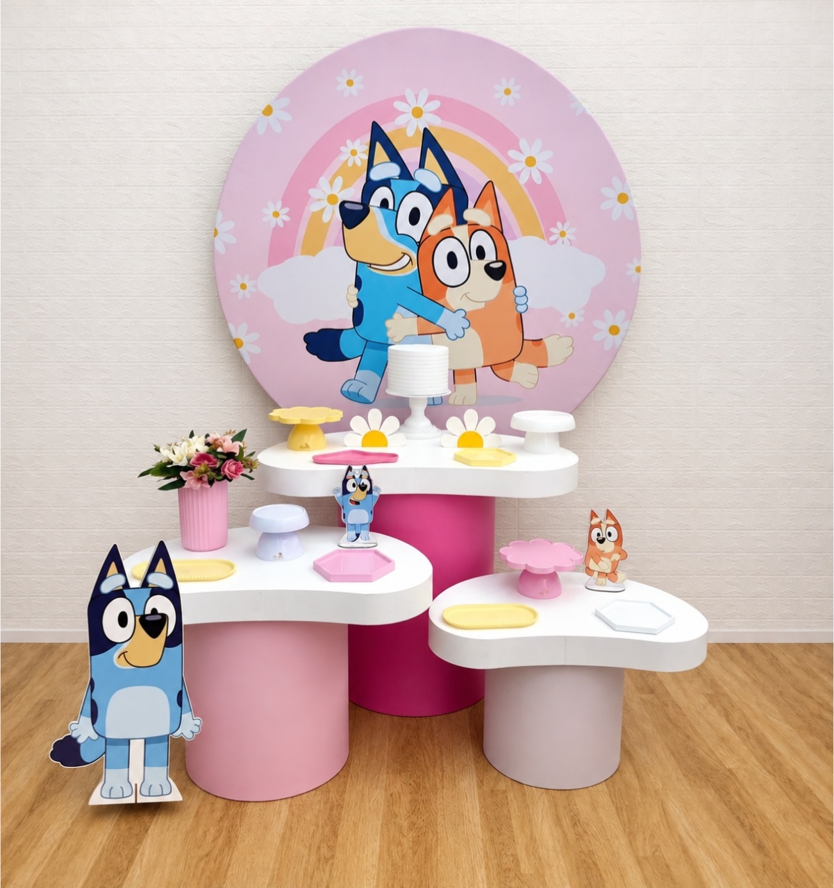 Bluey Rosa - Coleção Orgânica P - Creare Decorações 