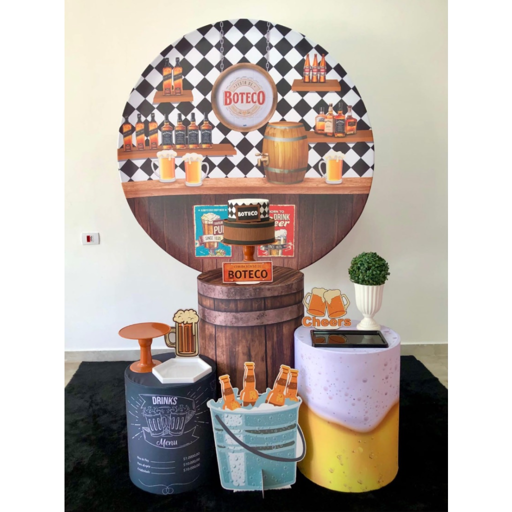 Boteco Kit 1 - Creare Decorações 