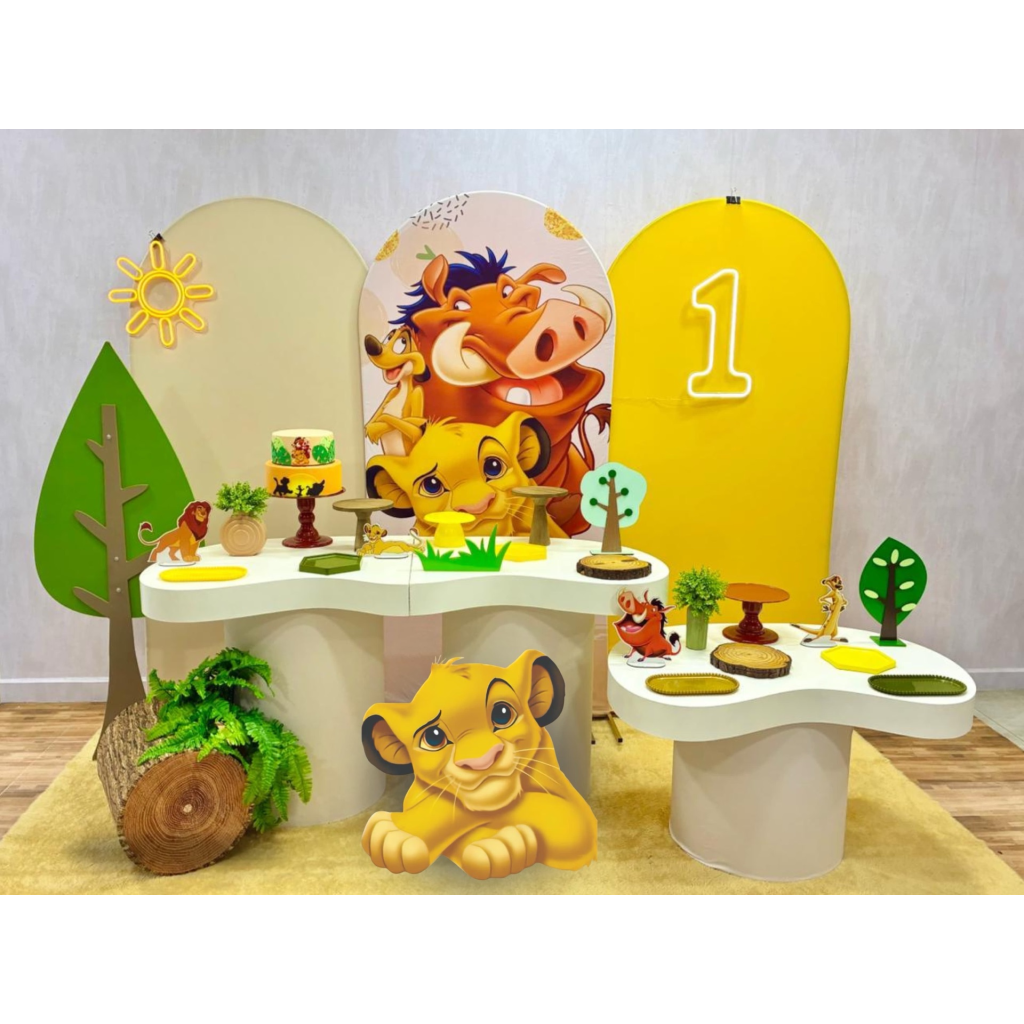 Rei Leão - Coleção Orgânica G - Creare Decorações 