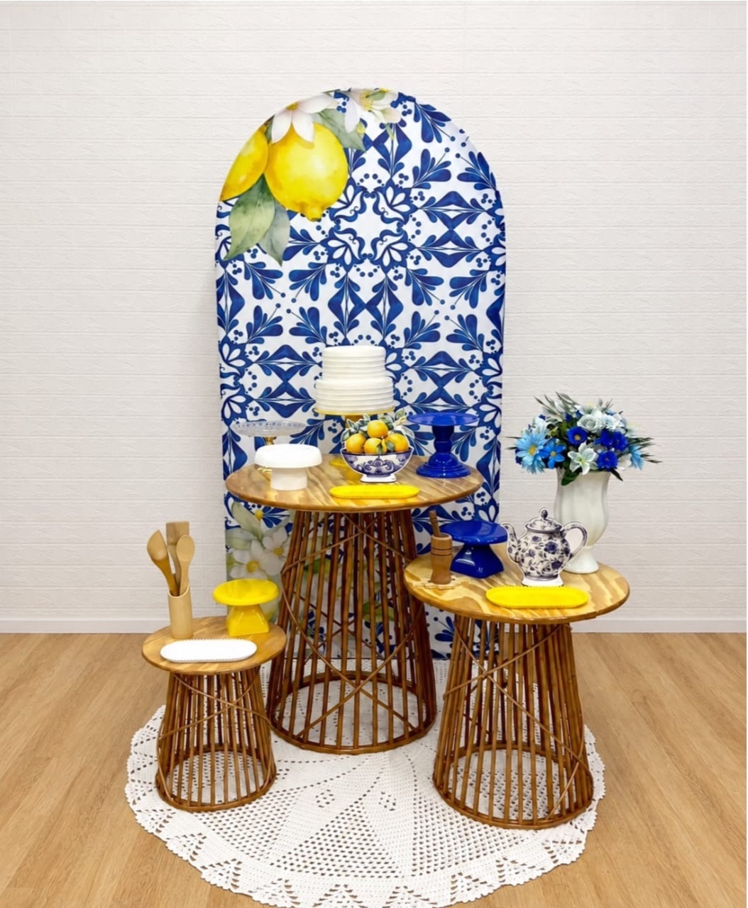 Limão Siciliano - Coleção Vime - Creare Decorações 