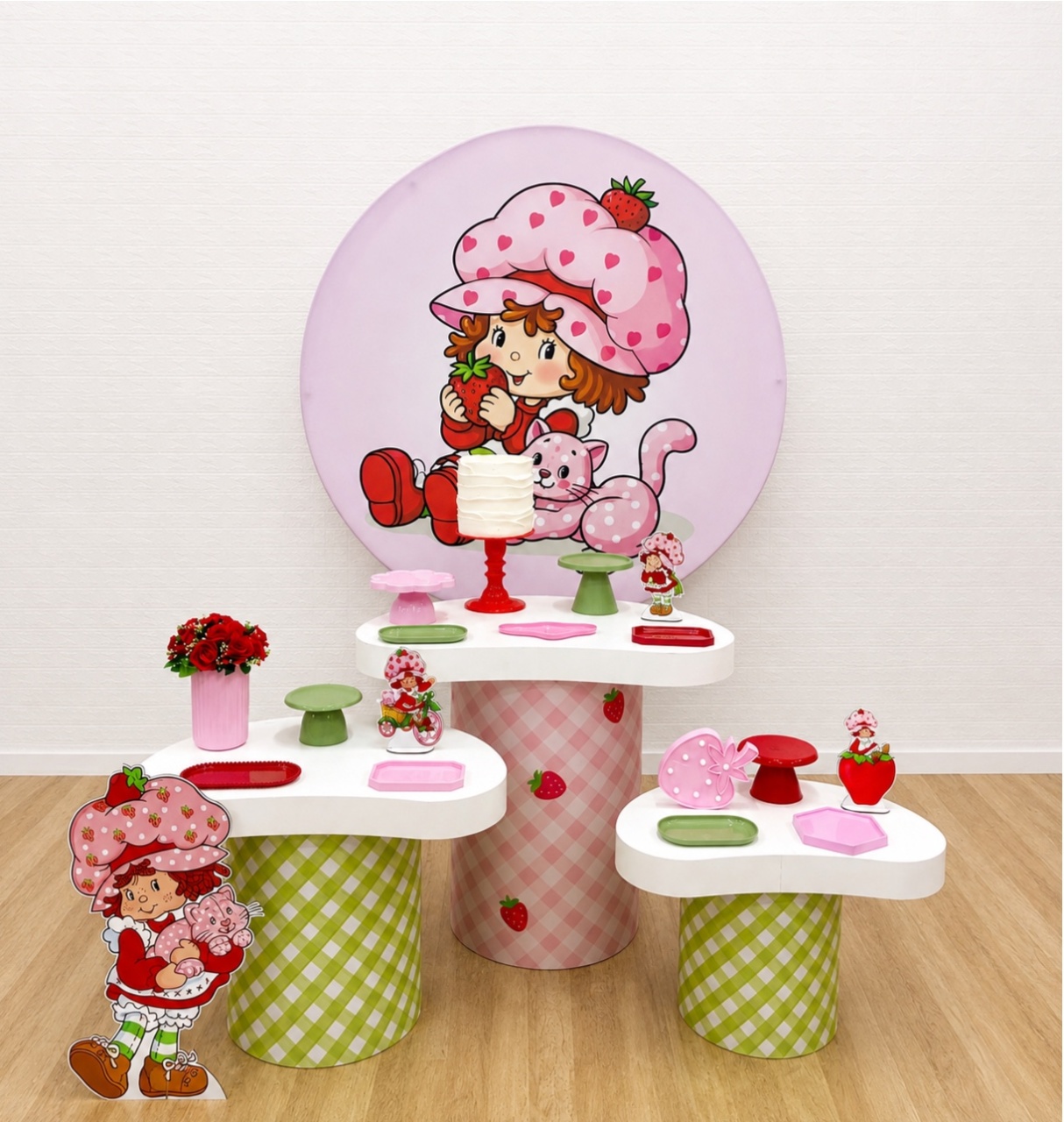 Moranguinho Vintage - Coleção Orgânica P - Creare Decorações 