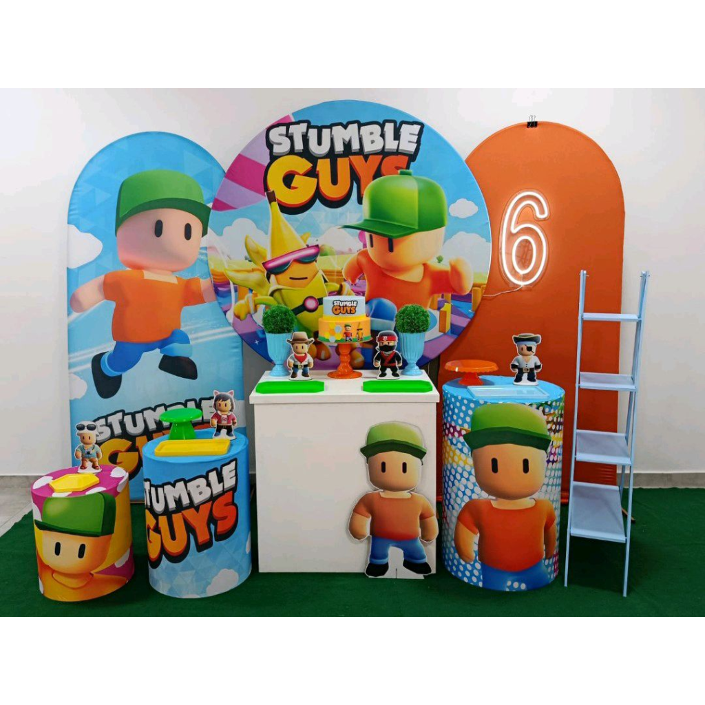 Stumble Guys - Kit 4 - Creare Decorações 
