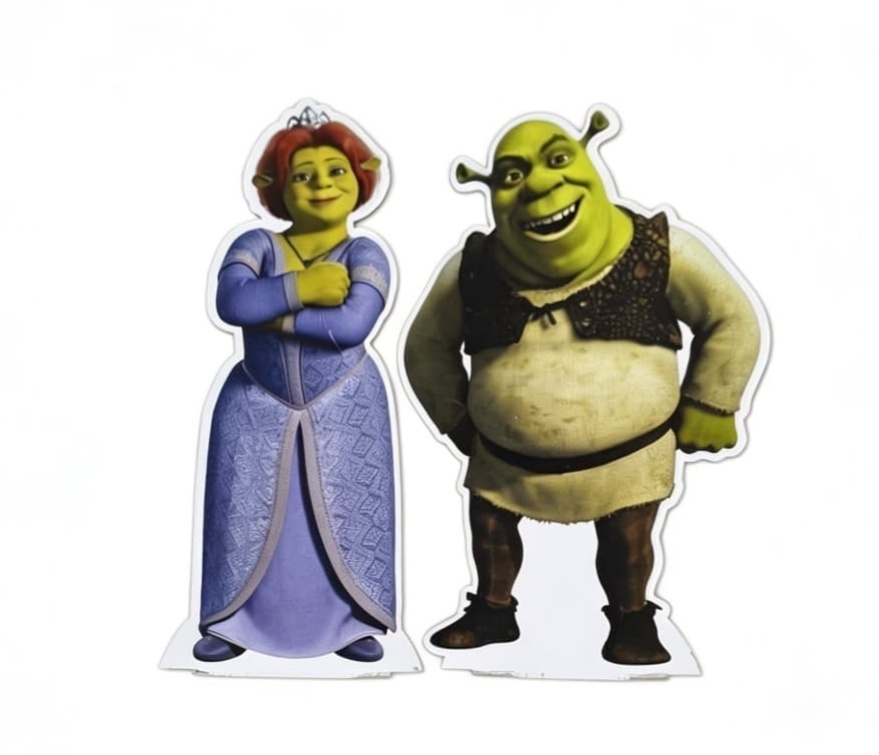 Display de Mesa Shrek - Creare Decorações 