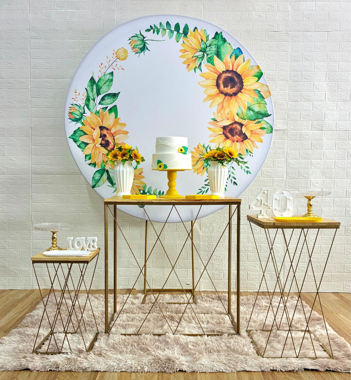 Girassol - Kit 2  - Creare Decorações 