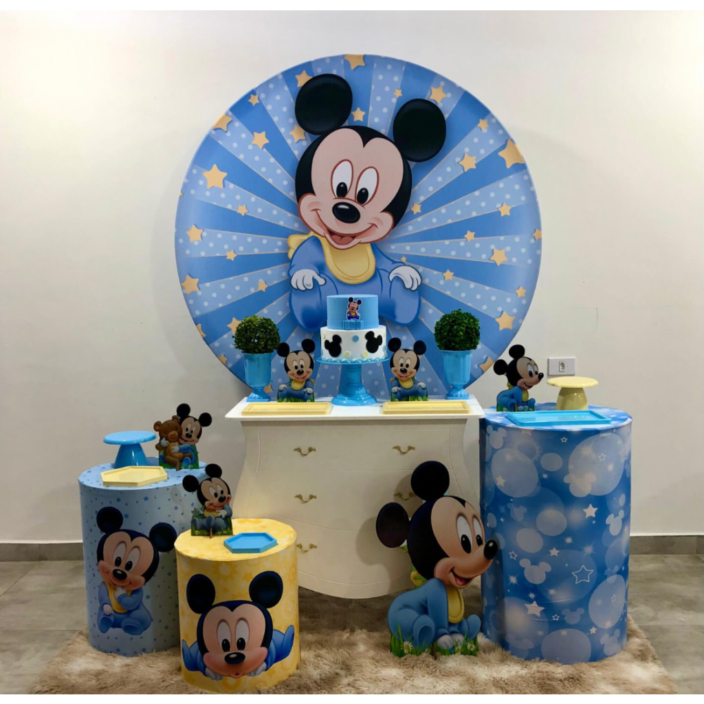 Mickey Baby - Kit 2 - Creare Decorações 