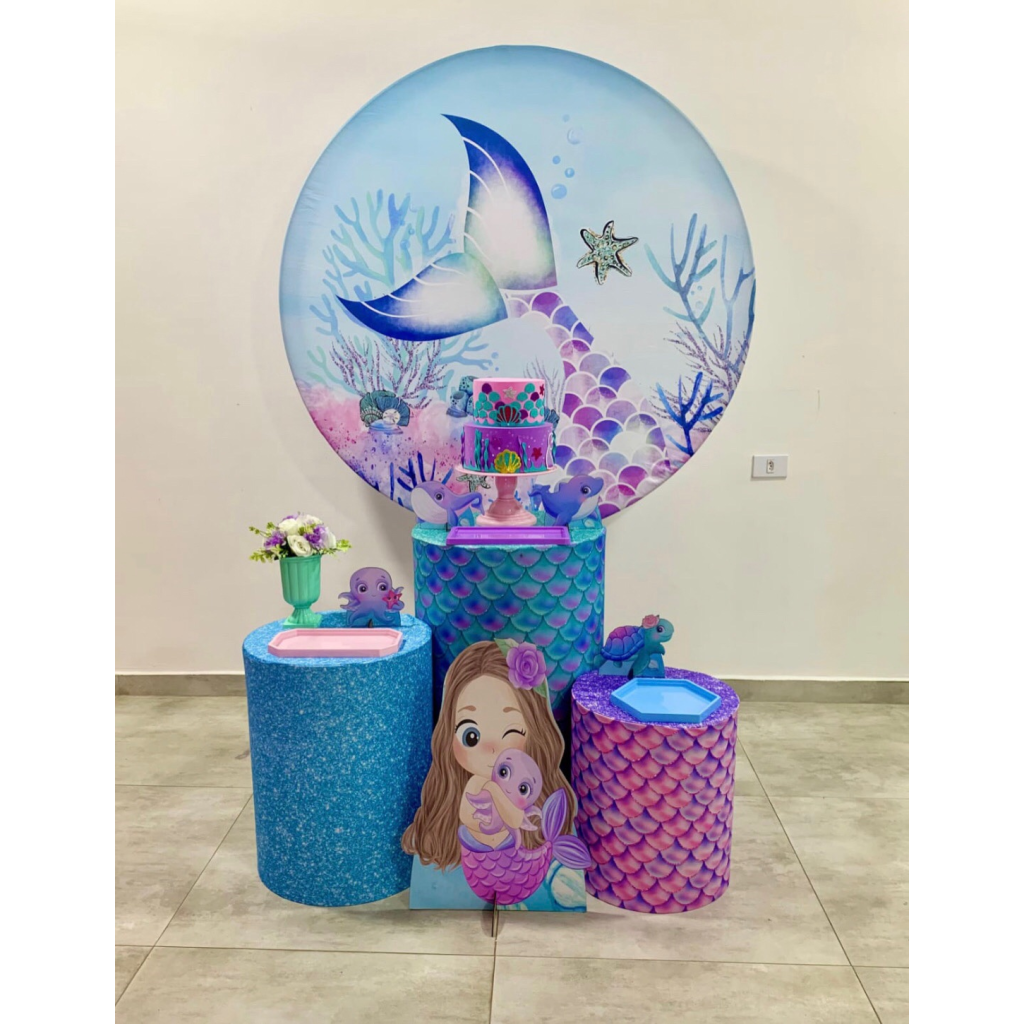 Sereia Kit 1 - Creare Decorações 