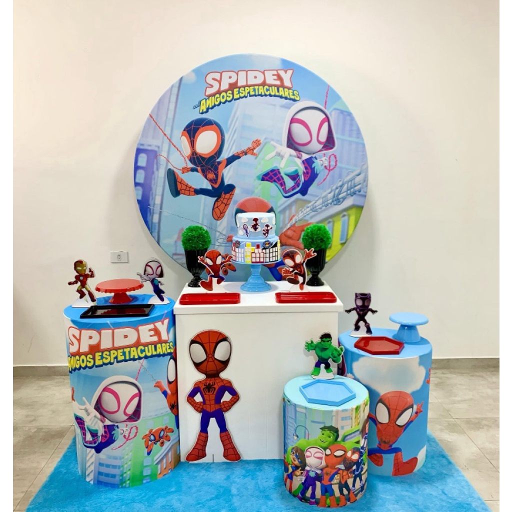 Spidey/Homem Aranha - Kit 2 - Creare Decorações 