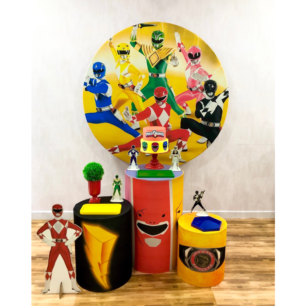 Power Rangers - Kit 1 - Creare Decorações 