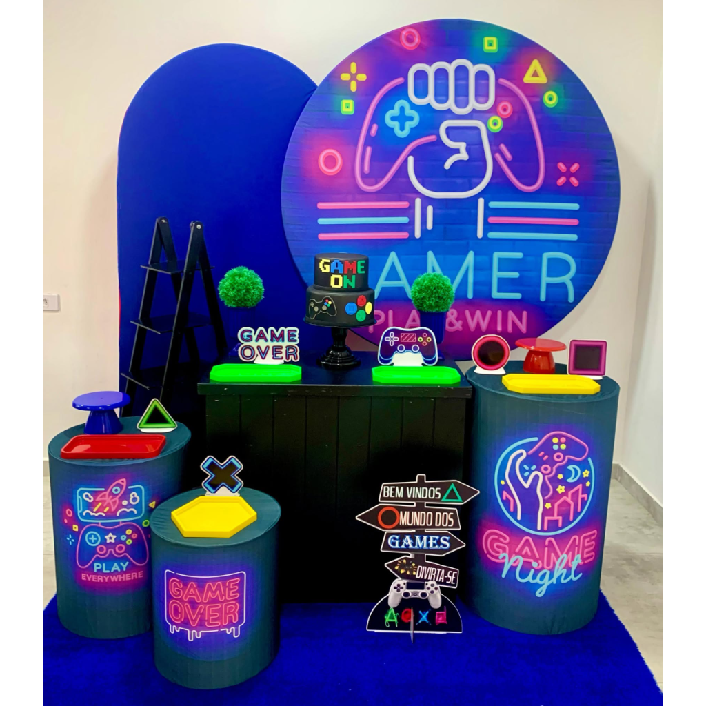 Video Game - Kit 3 - Creare Decorações 