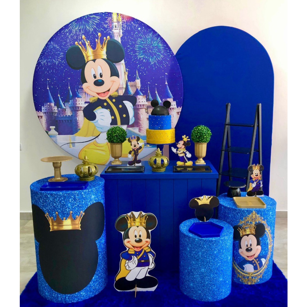 Mickey Realeza Kit 3 - Creare Decorações 