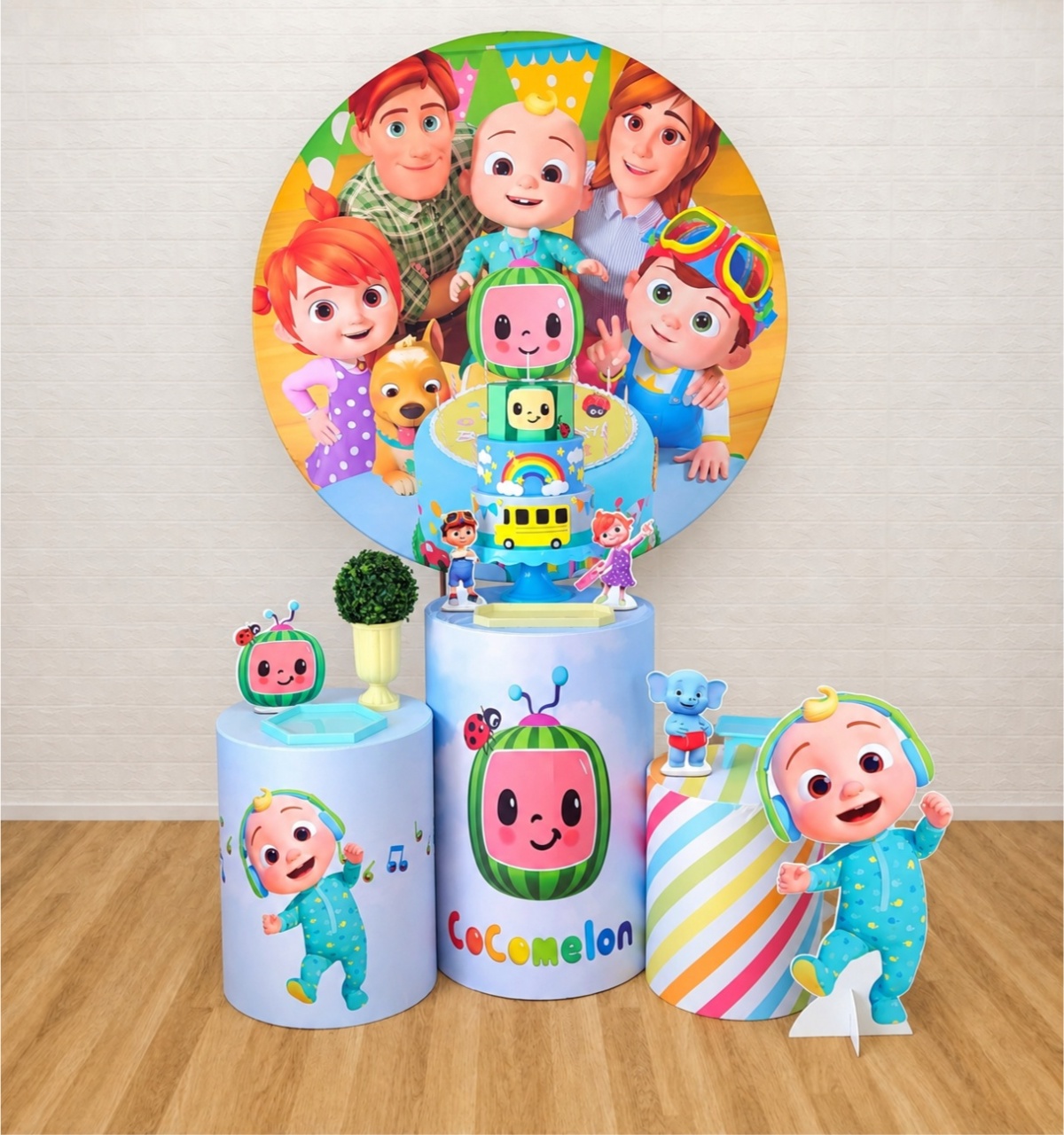 Cocomelon - Kit 1 - Creare Decorações 