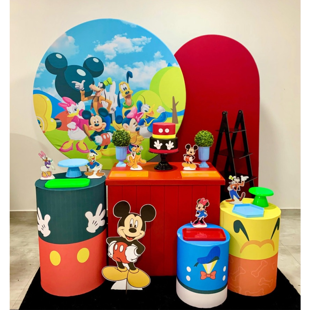 Turma Do Mickey Kit 3 - Creare Decorações 