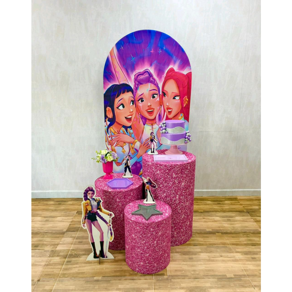 Guerreiras Do Kpop - Kit 1 - Creare Decorações 