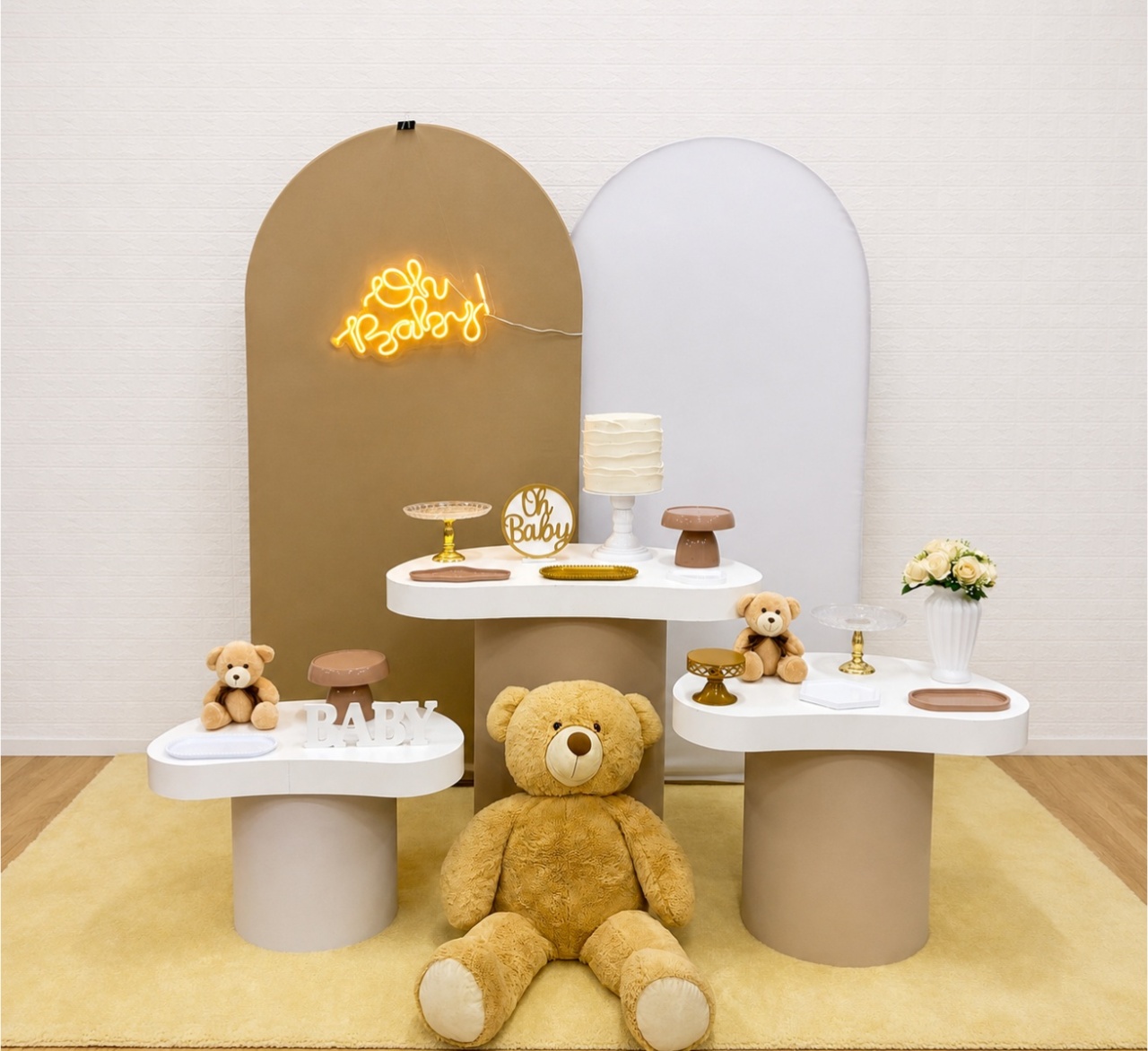 Oh Baby Bege - Coleção Orgânica P Plus - Creare Decorações 