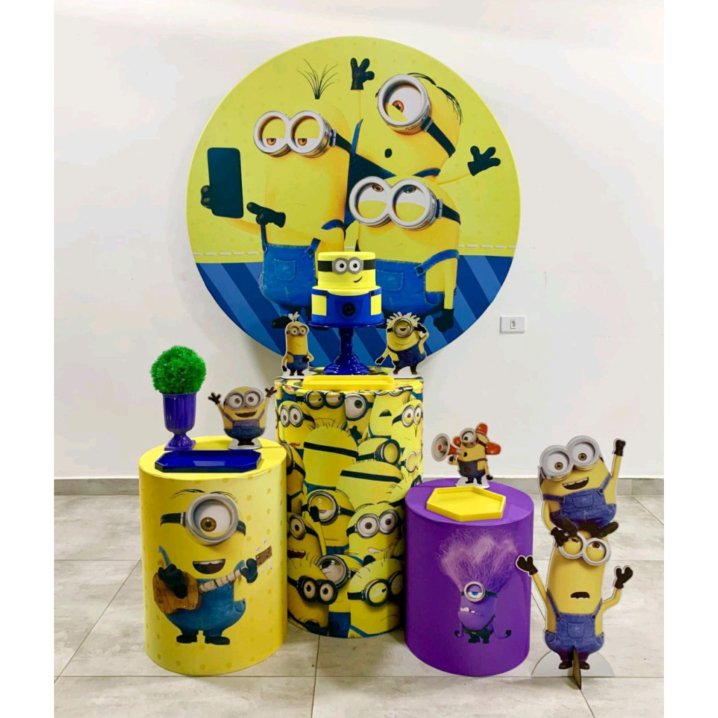 Minions - Kit 1 - Creare Decorações 