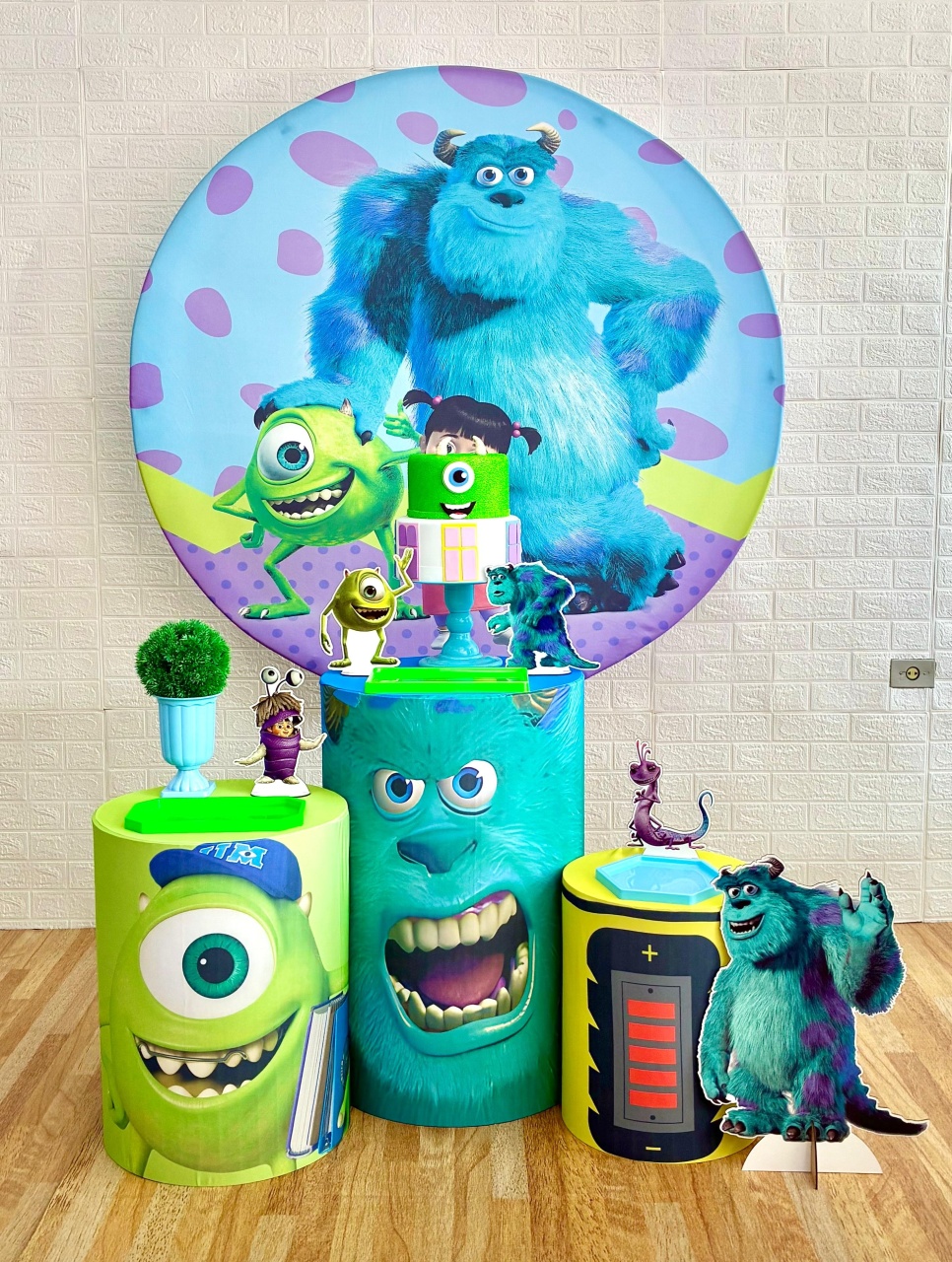 Monstros S.a. Menino Kit 1  - Creare Decorações 