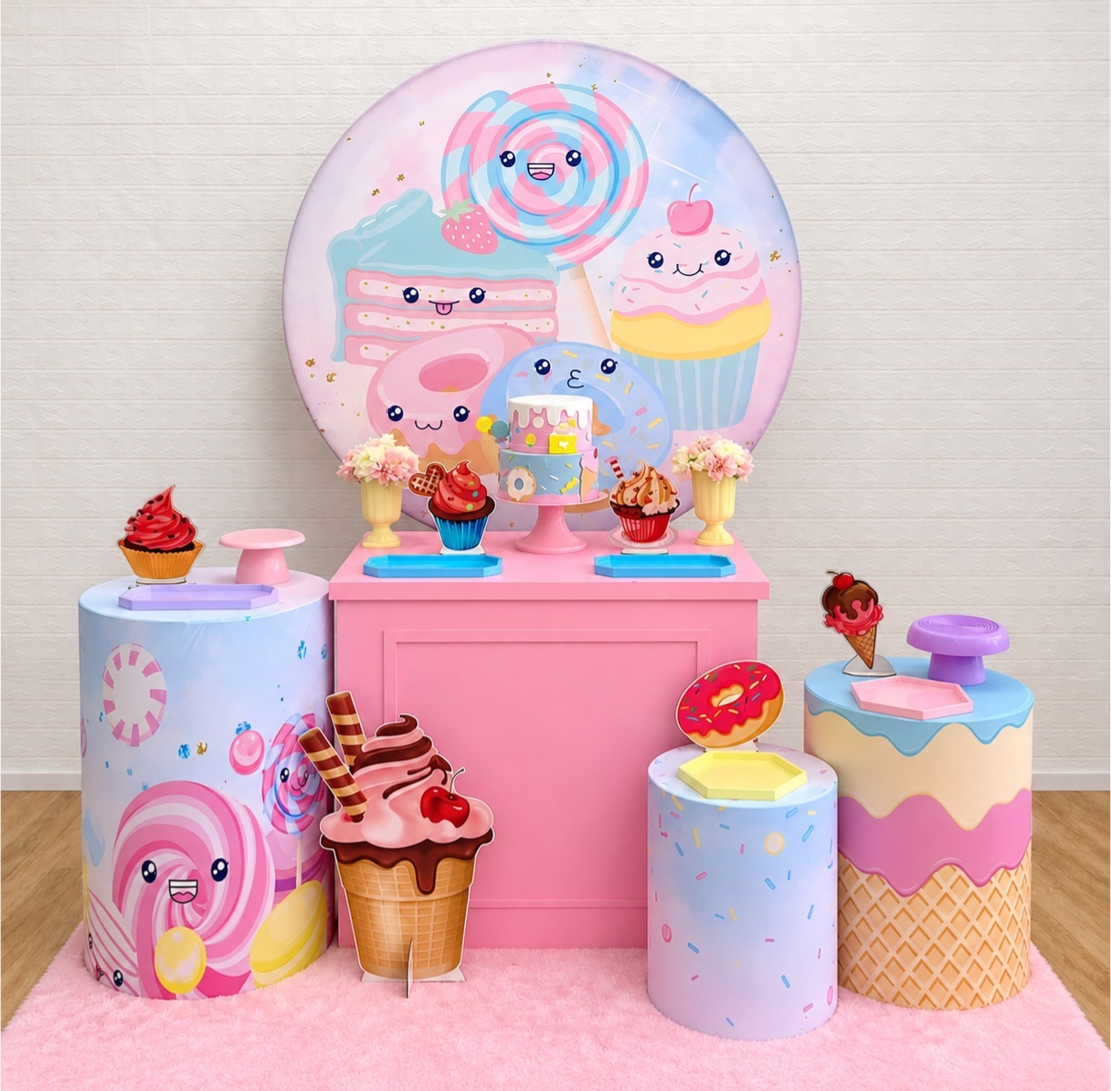 Doces - Kit 2 - Creare Decorações 