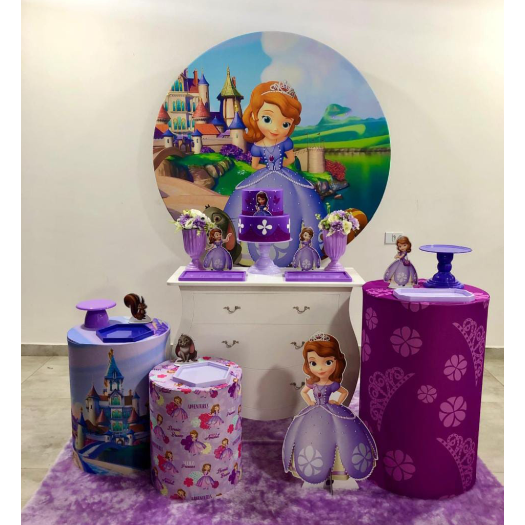 Princesinha Sofia - Kit 2 - Creare Decorações 