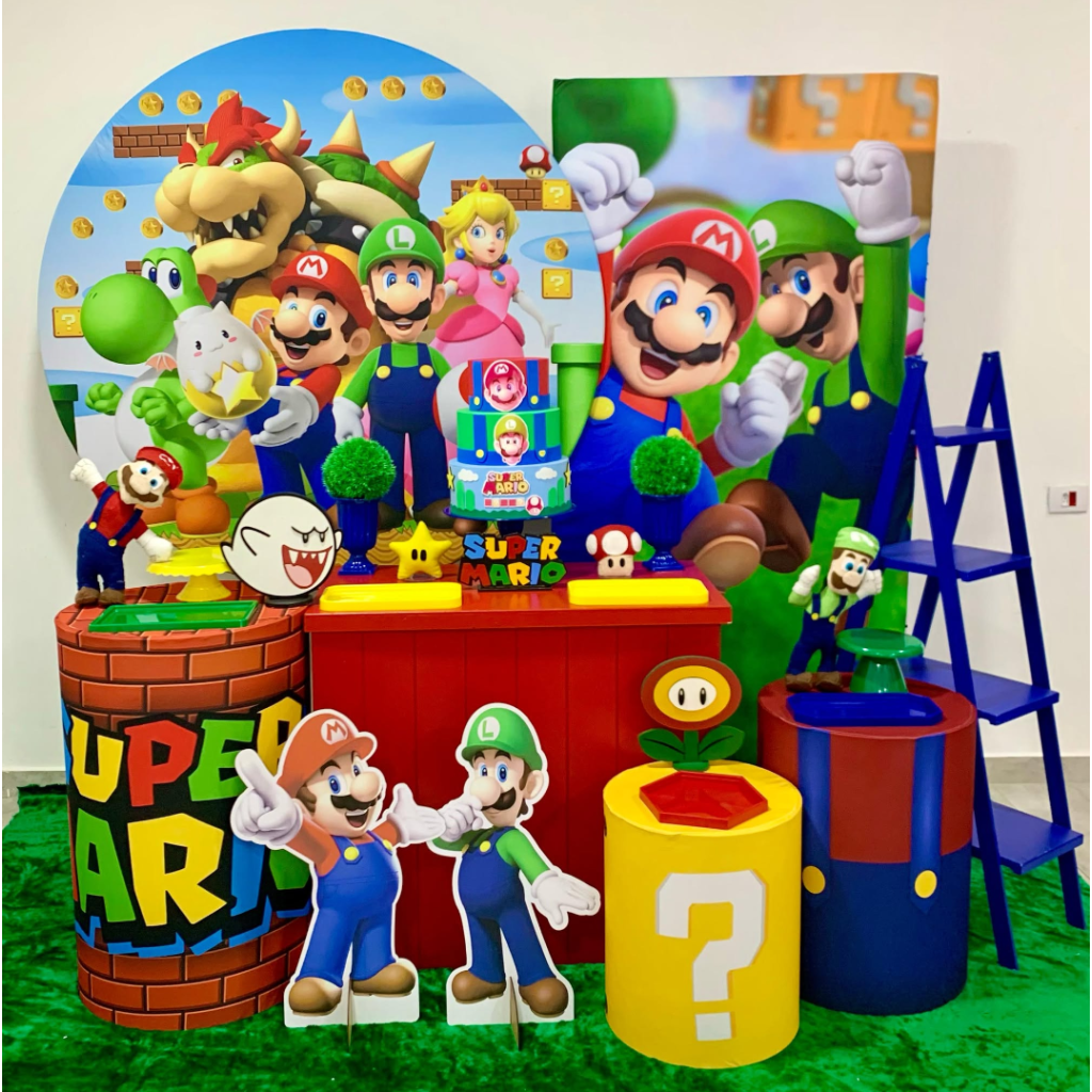 Super Mario Kit 3 - Creare Decorações 