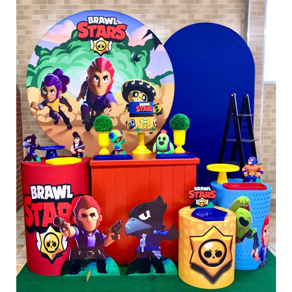Brawl Stars - Kit 3 - Creare Decorações 