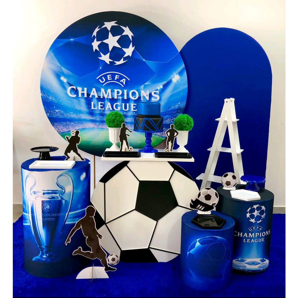 Champions League - Kit 3 - Creare Decorações 