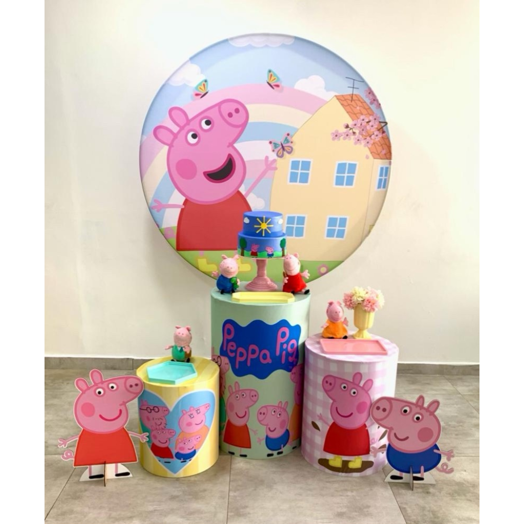 Peppa Pig Kit 1 - Creare Decorações 