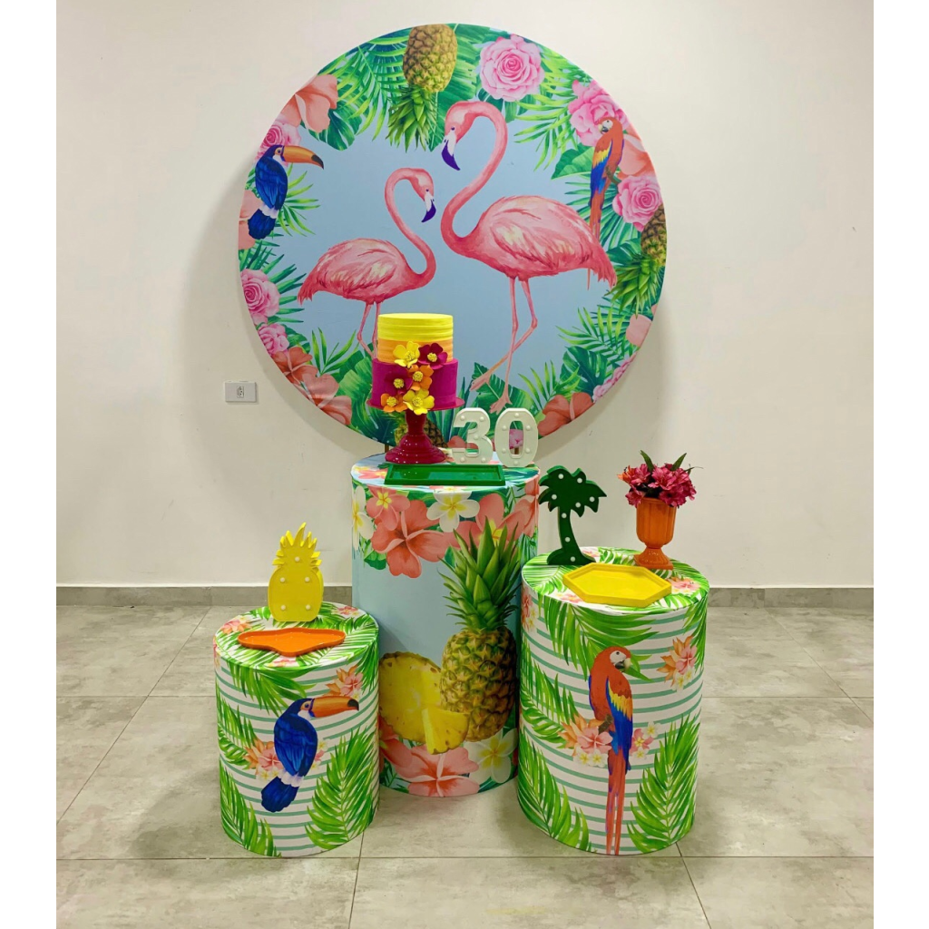 Tropical Kit 1 - Creare Decorações 