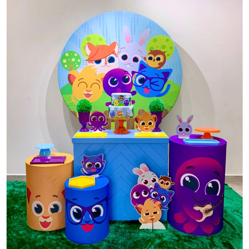 Bolofofos Colorido - Kit 2 - Creare Decorações 