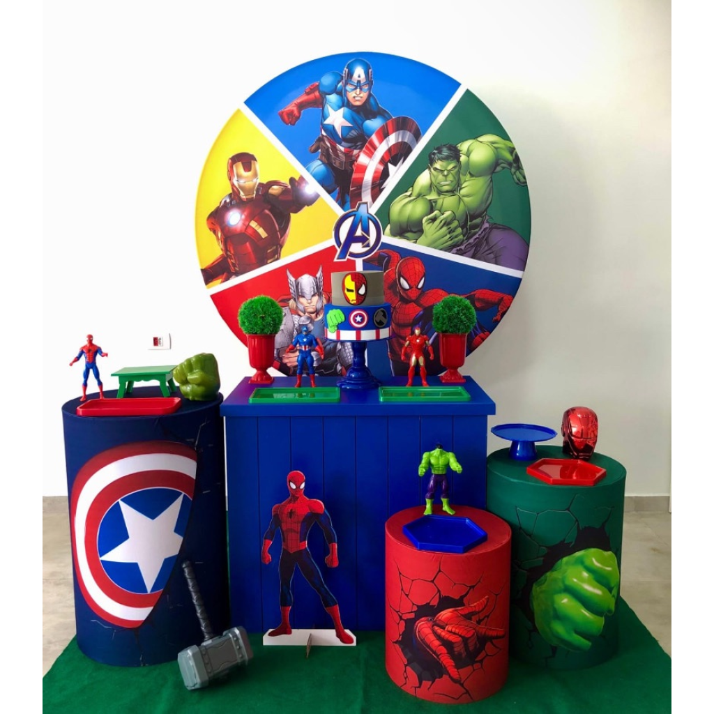 Vingadores - Kit 2 - Creare Decorações 
