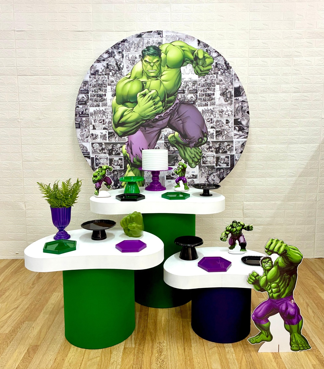 Hulk - Coleção Orgânica P - Creare Decorações 