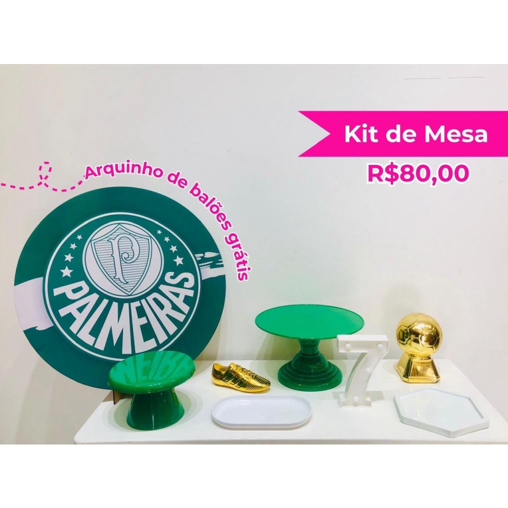 Kit de Mesa Palmeiras - Creare Decorações 
