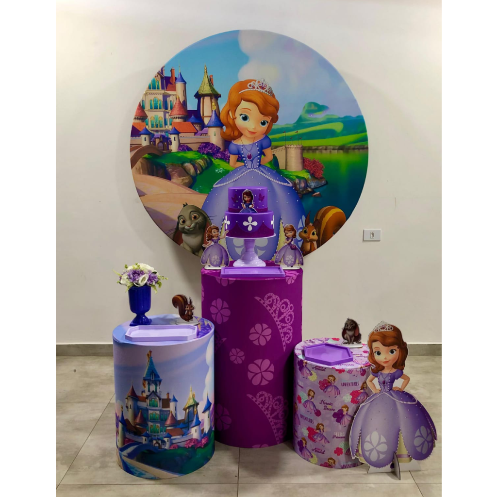 Princesinha Sofia - Kit 1 - Creare Decorações 