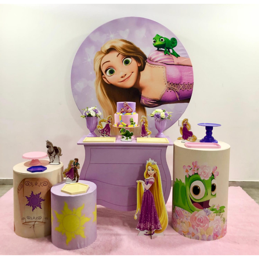 Rapunzel - Kit 2 - Creare Decorações 