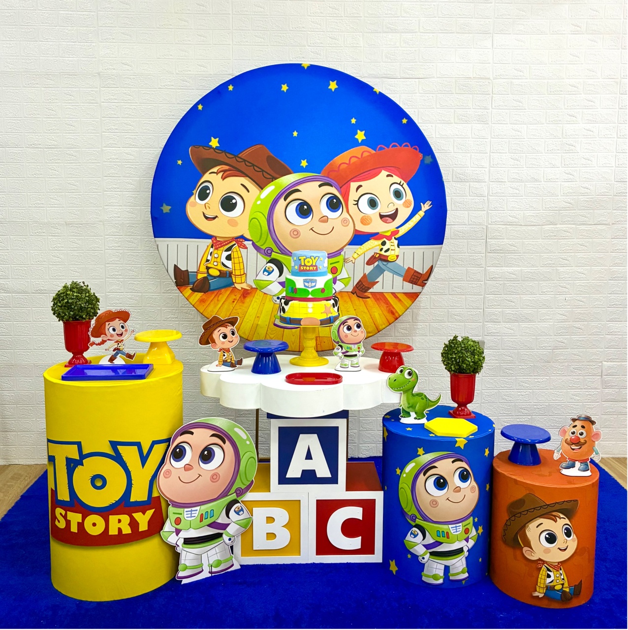 Toy Story Baby - Kit 2 - Creare Decorações 