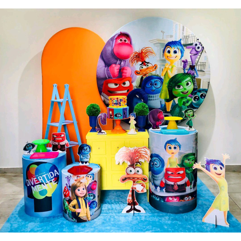 Divertidamente 2 - Kit 3 - Creare Decorações 
