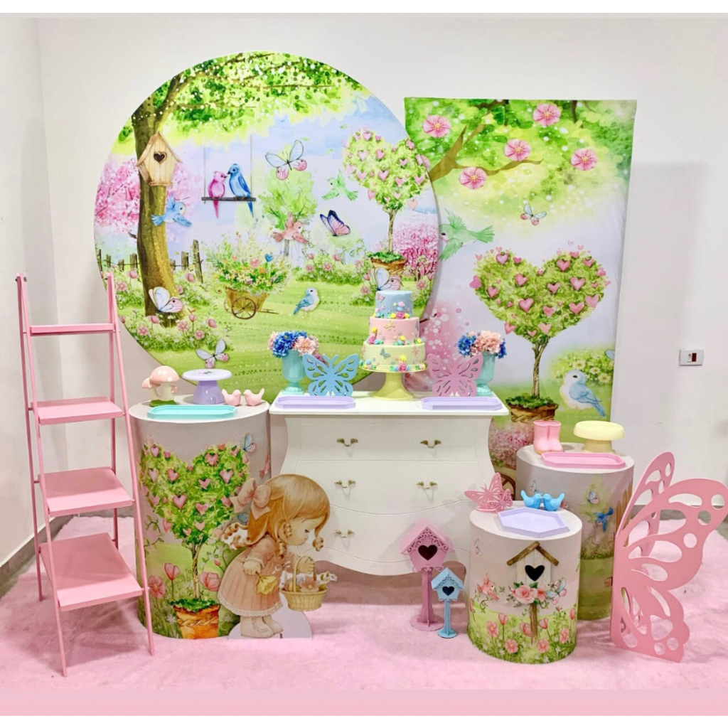 Jardim Encantado - Kit 3 - Creare Decorações 