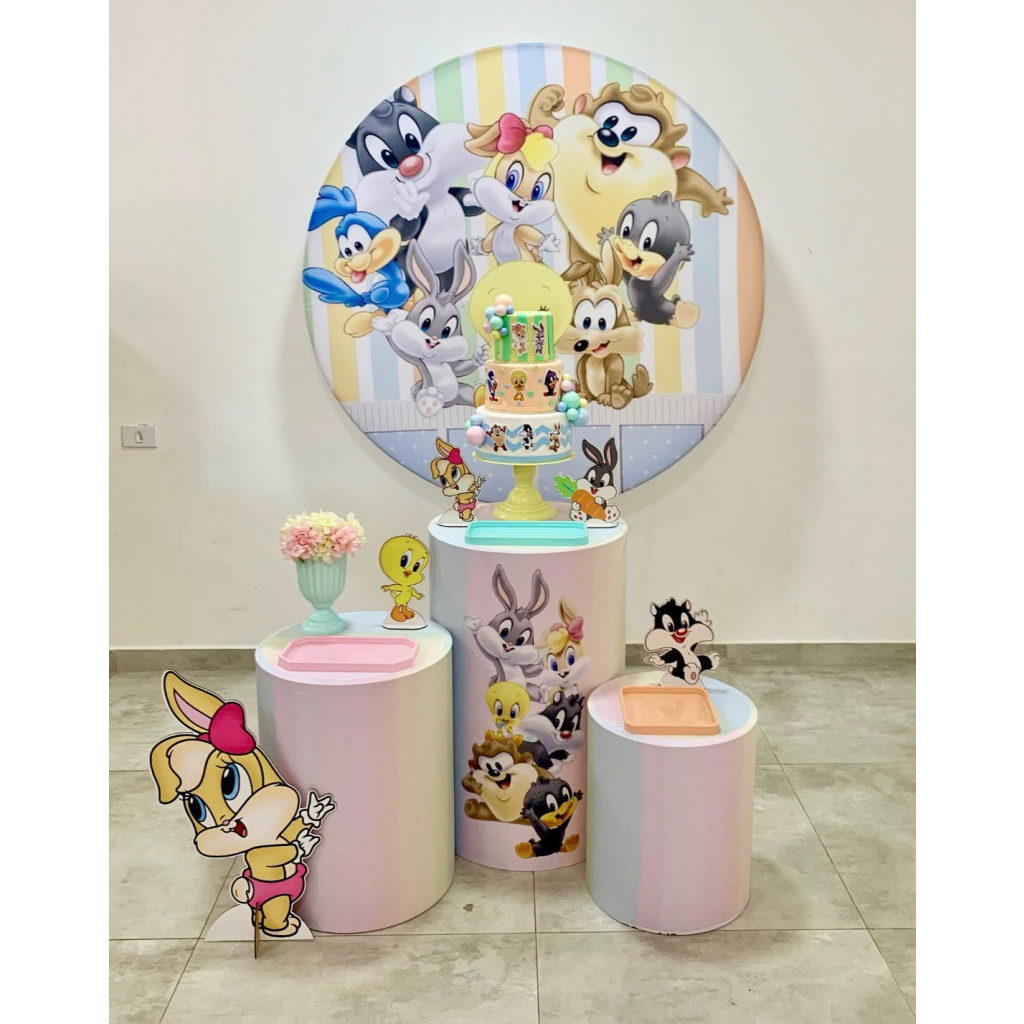 Baby Looney Tunes Menina - Kit 1 - Creare Decorações 