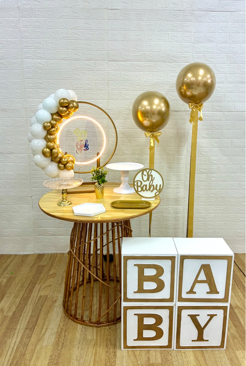 Kit de Mesa 3 - Boy Or Girl - Creare Decorações 