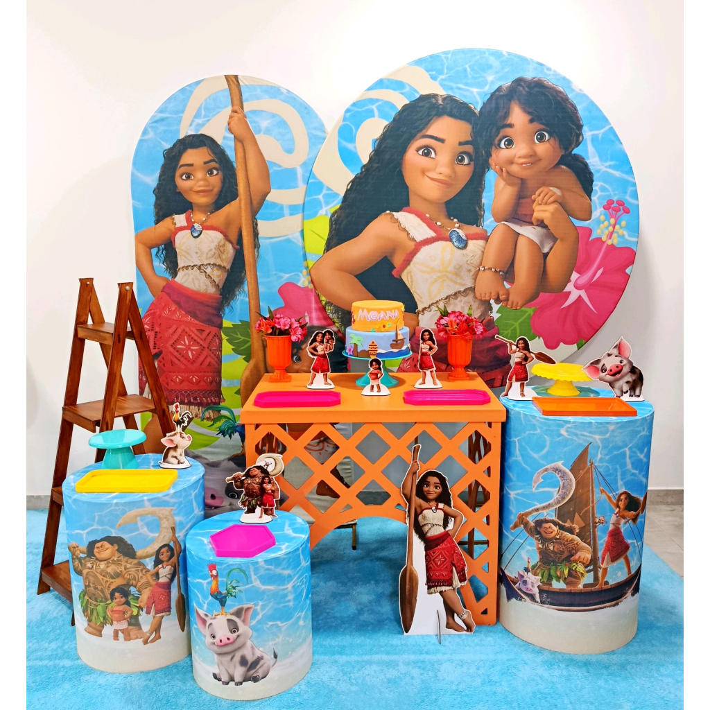 Moana 2 - Kit 3 - Creare Decorações 