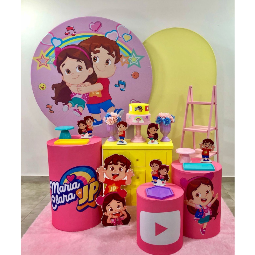 Maria Clara E Jp Kit 3 - Creare Decorações 